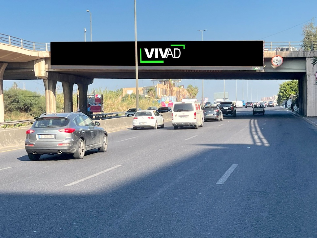 Dbayeh Highway - Facing Babel- Towards Jounieh
